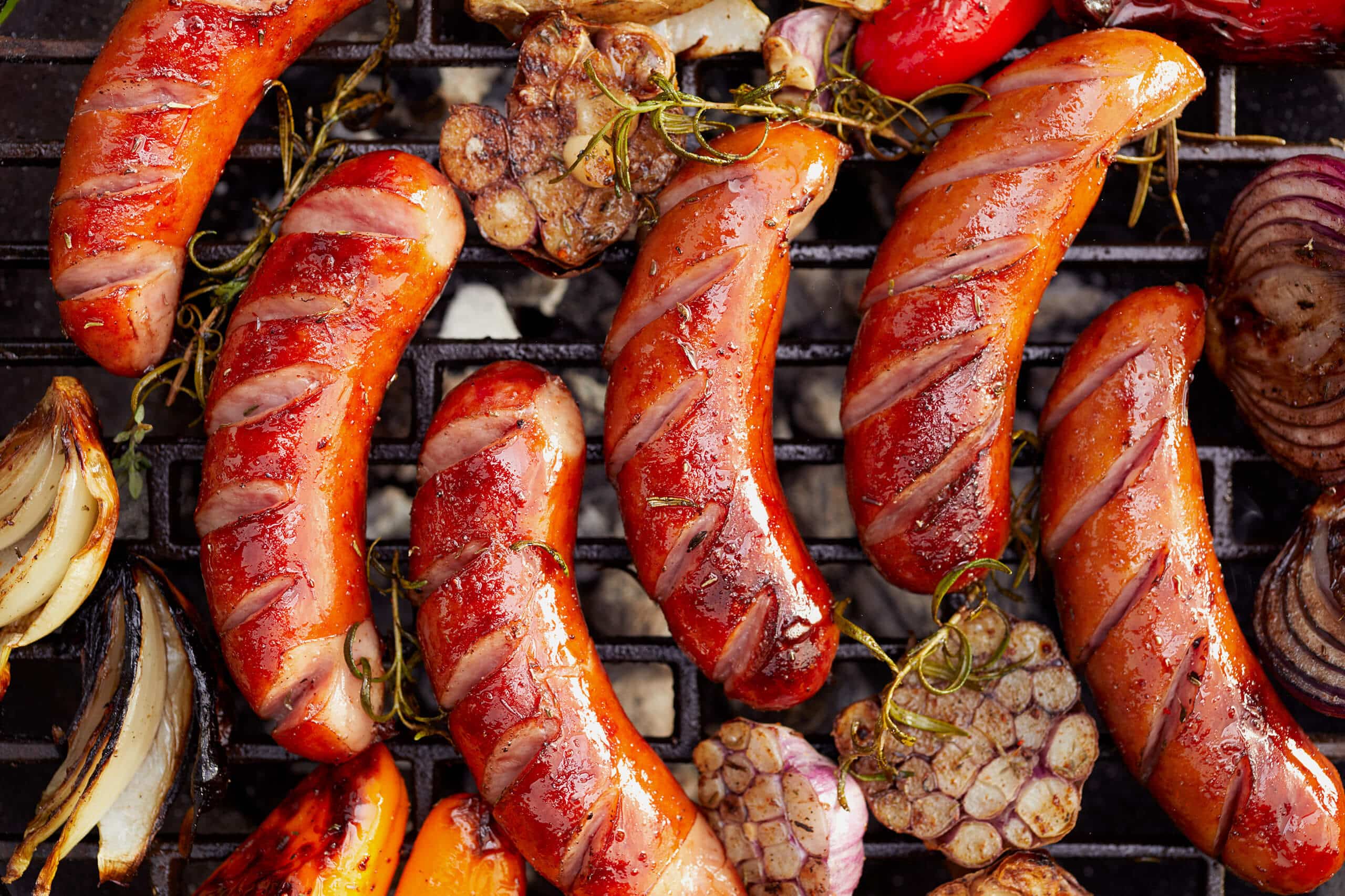 Grilled sausage best sale